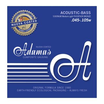 Preview of Adamas 5300NU-M 4string ACOUSTIC BASS NUOVA COATED
