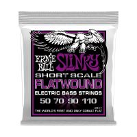 Thumbnail of Ernie Ball 2817 Power Slinky Flatwound Short Scale Electric Bass Strings 50-110 Gauge