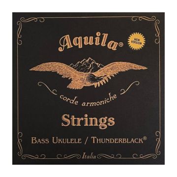 Preview of Aquila 140U thunder Blacks for uke Bass EADG 4 strings 18-21&rdquo; / 46-53 cm scale