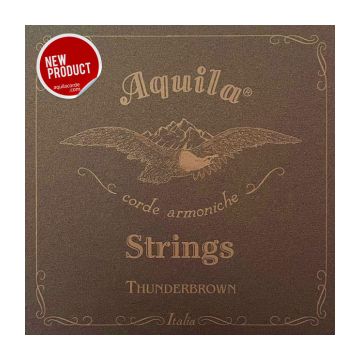 Preview of Aquila 165U thunder Brown for uke Bass EADG 4 strings 18-21&rdquo; / 46-53 cm scale