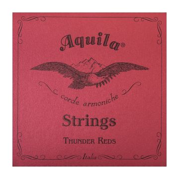 Preview van Aquila 91U thunder reds for uke Bass GDAE