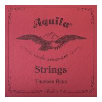 Thumbnail van Aquila 91U thunder reds for uke Bass GDAE