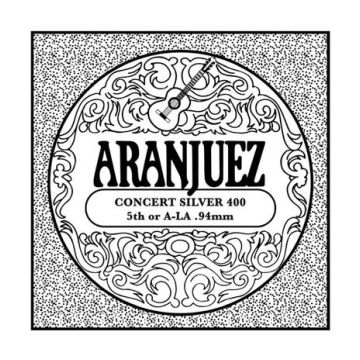 Preview of Aranjuez AR-405 Single A5/La Concert Silver Heavy gauge