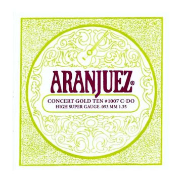 Preview of Aranjuez AR1007 Narciso Yepes 7th string (C), bronze-wound .053