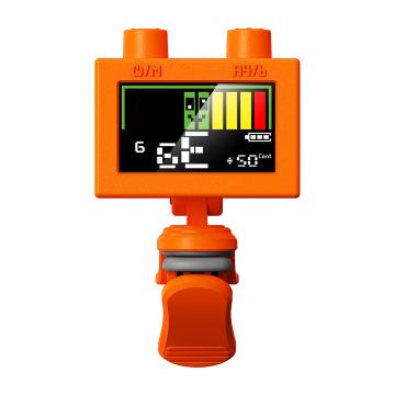 Preview of Cherub WST-570LI-ORG rechargeable chromatic clip tuner &lsquo;LETU&rsquo; Orange