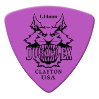 Thumbnail of Clayton DXRT114 DURAPLEX PICK ROUNDED TRIANGLE 1.14MM