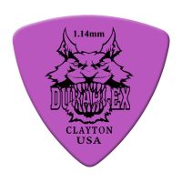 Thumbnail of Clayton DXRT114 DURAPLEX PICK ROUNDED TRIANGLE 1.14MM