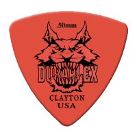Thumbnail of Clayton DXRT50 DURAPLEX PICK ROUNDED TRIANGLE .50MM