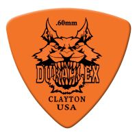 Thumbnail of Clayton DXRT60 DURAPLEX PICK ROUNDED TRIANGLE .60MM