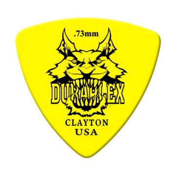 Preview of Clayton DXRT73 DURAPLEX PICK ROUNDED TRIANGLE .73MM