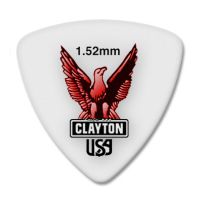 Thumbnail van Clayton RT152 ACETAL/POLYMER PICK ROUNDED TRIANGLE 1.52MM
