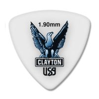 Thumbnail van Clayton RT190 ACETAL/POLYMER PICK ROUNDED TRIANGLE 1.90MM