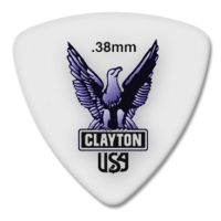 Thumbnail of Clayton RT38 ACETAL/POLYMER PICK ROUNDED TRIANGLE .38MM