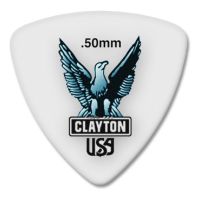 Thumbnail of Clayton RT50 ACETAL/POLYMER PICK ROUNDED TRIANGLE .50MM