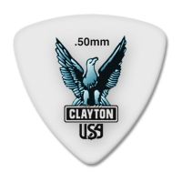Thumbnail van Clayton RT50 ACETAL/POLYMER PICK ROUNDED TRIANGLE .50MM