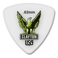 Thumbnail of Clayton RT63 ACETAL/POLYMER PICK ROUNDED TRIANGLE .63MM