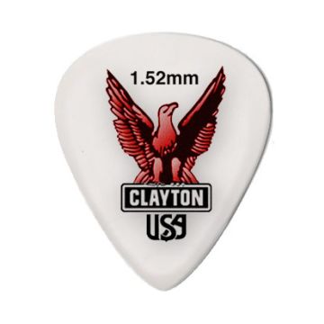 Preview van Clayton S152 ACETAL/POLYMER PICK STANDARD 1.52MM