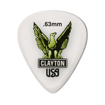 Preview of Clayton S63 ACETAL/POLYMER PICK STANDARD .63MM