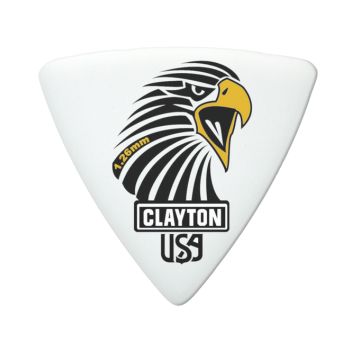 Preview of Clayton SART126 SHARP ACETAL/POLYMER PICK ROUNDED TRIANGLE 1.26MM