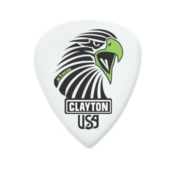 Preview of Clayton SAS63 SHARP ACETAL/POLYMER PICK STANDARD .63MM