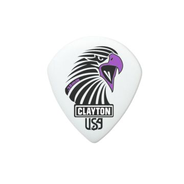 Preview of Clayton SAST38 SHARP ACETAL/POLYMER PICK SMALL TEARDROP .38MM