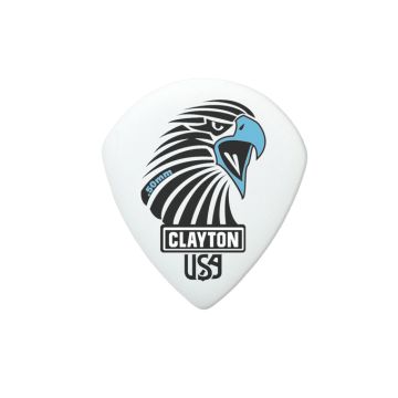 Preview of Clayton SAST50 SHARP ACETAL/POLYMER PICK SMALL TEARDROP .50MM