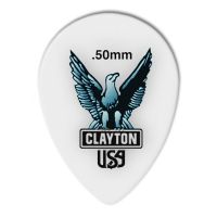 Thumbnail of Clayton SAST50 SHARP ACETAL/POLYMER PICK SMALL TEARDROP .50MM
