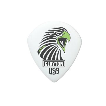 Preview of Clayton SAST63 SHARP ACETAL/POLYMER PICK SMALL TEARDROP .63MM