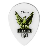 Thumbnail of Clayton SAST63 SHARP ACETAL/POLYMER PICK SMALL TEARDROP .63MM
