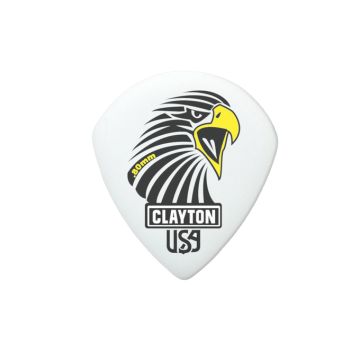 Preview of Clayton SAST80 SHARP ACETAL/POLYMER PICK SMALL TEARDROP .80MM