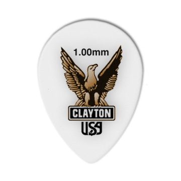 Preview of Clayton ST100 ACETAL/POLYMER PICK SMALL TEARDROP 1.00MM