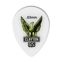 Thumbnail of Clayton ST63 ACETAL/POLYMER PICK SMALL TEARDROP .63MM