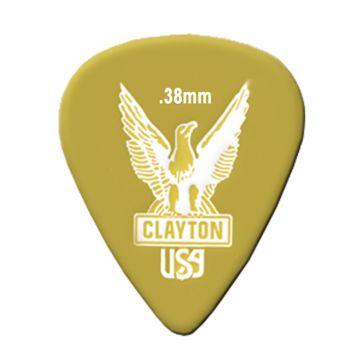 Preview van Clayton US38 ULTEM TORTOISE PICK STANDARD .38MM