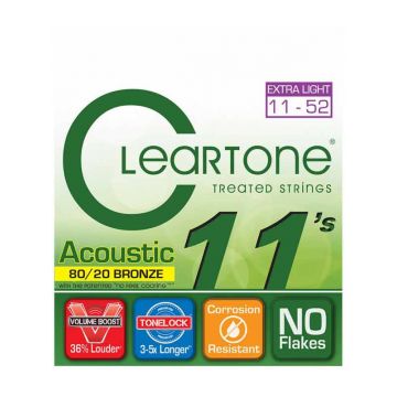 Preview of Cleartone 7611 ACOUSTIC 11-52 80/20 Bronze
