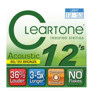 Preview of Cleartone 7612 ACOUSTIC 12-53 80/20 bronze