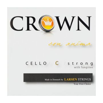 Preview van Crown by Larsen Crown Cello set Forte 4/4 string, High tension