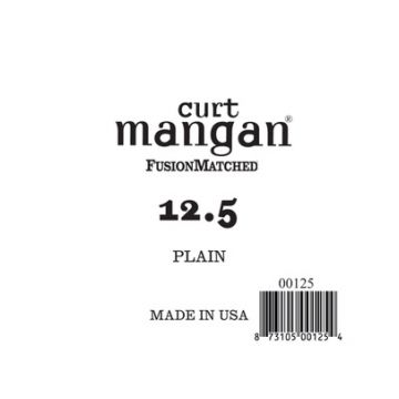 Preview of Curt Mangan 00125 .0125 Single Plain steel Electric or Acoustic