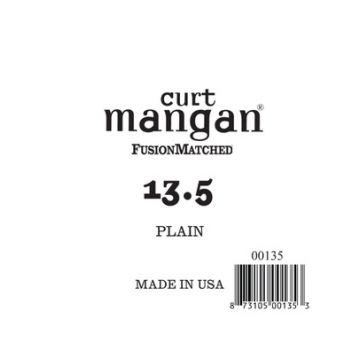 Preview van Curt Mangan 00135 .0135 Single Plain steel Electric or Acoustic