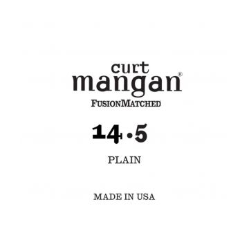 Preview van Curt Mangan 00145 .0145 Single Plain steel Electric or Acoustic