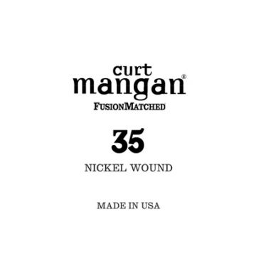 Preview of Curt Mangan 10035 .035 Single Nickel Wound Electric