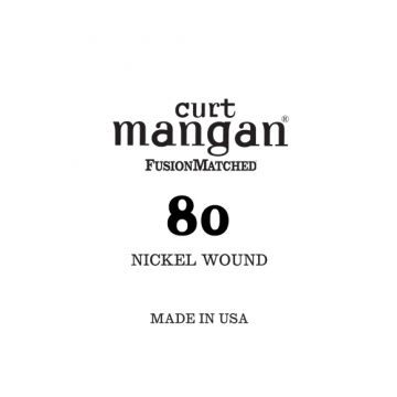 Preview van Curt Mangan 10080 .080 Single Nickel Wound Electric