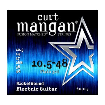 Preview of Curt Mangan 10105 10.5-48  medium Halfstep Nickel Wound