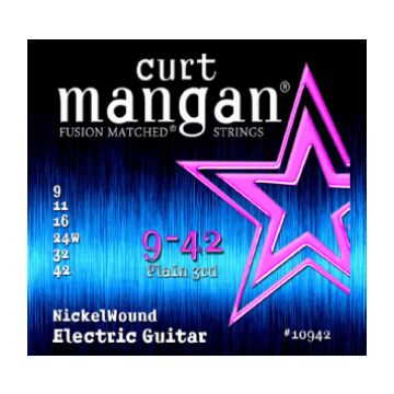 Preview of Curt Mangan 10942 09-42 Light Nickel Wound