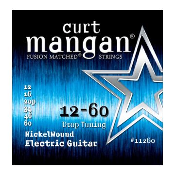 Preview van Curt Mangan 11260 12-60 Drop tuning Nickel wound