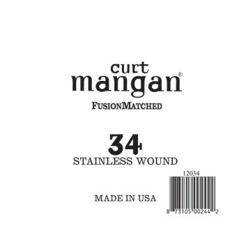 Preview of Curt Mangan 12034 .034 Single Stainless steel Wound Electric