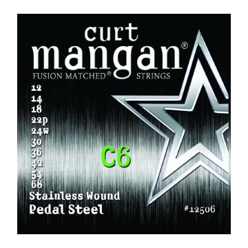 Preview of Curt Mangan 12506 C6 Stainless steel wound Pedal steel