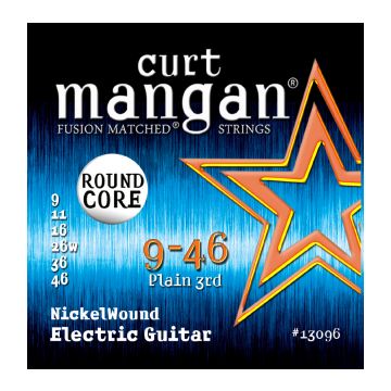 Preview van Curt Mangan 13096 9-46 Nickel Wound Round Core
