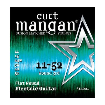 Preview van Curt Mangan 14001 11-52 Medium Flatwound