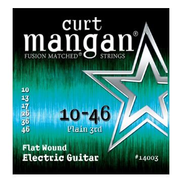 Preview of Curt Mangan 14003 10-46 regular tension Flatwound