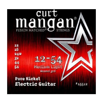 Preview van Curt Mangan 15512 12-54 Pure Nickel Medium Light